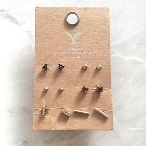 Set of AE earrings
